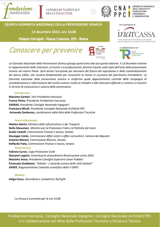 Programma evento