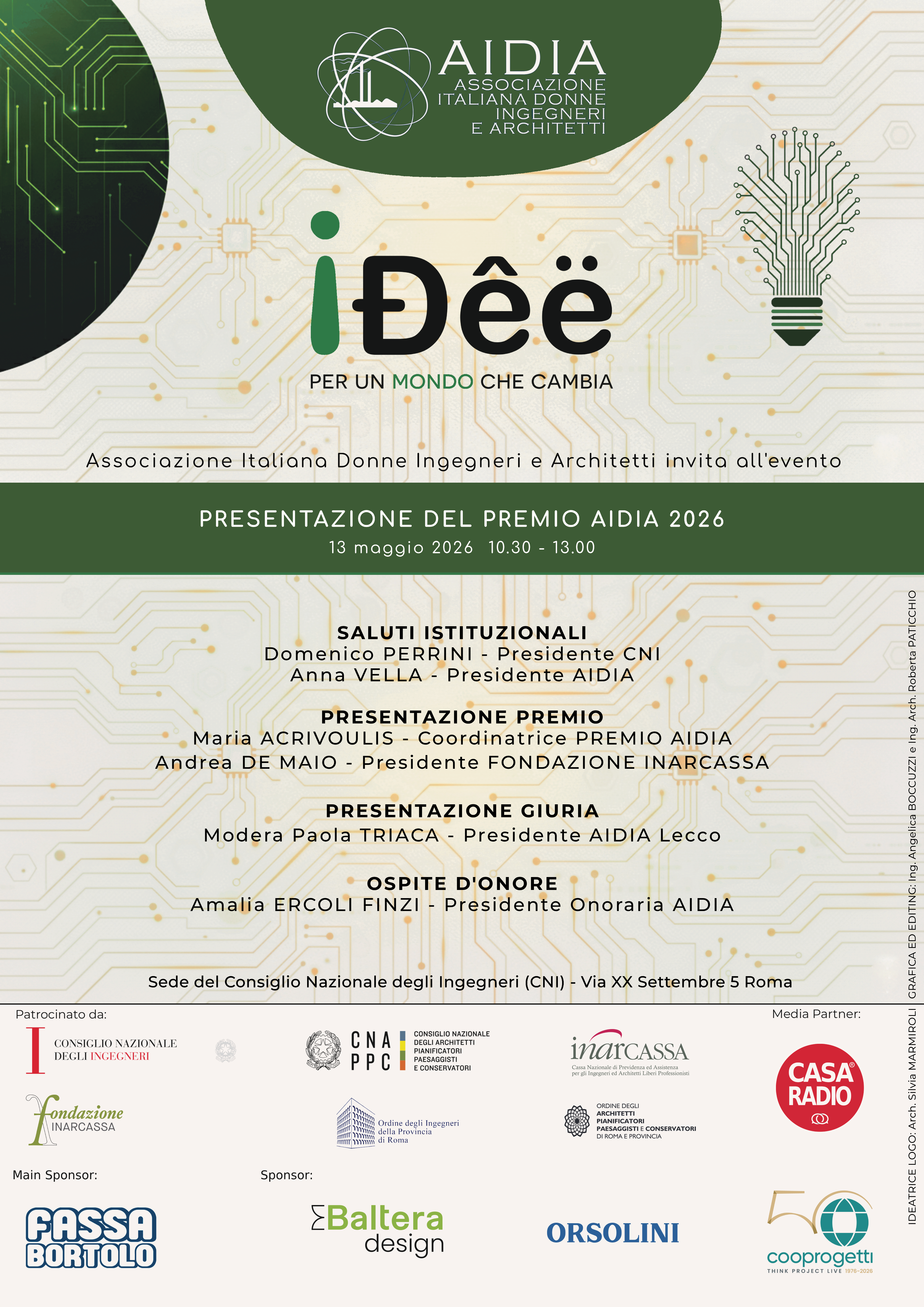 LOCANDINA PREMIO AIDIA 2026