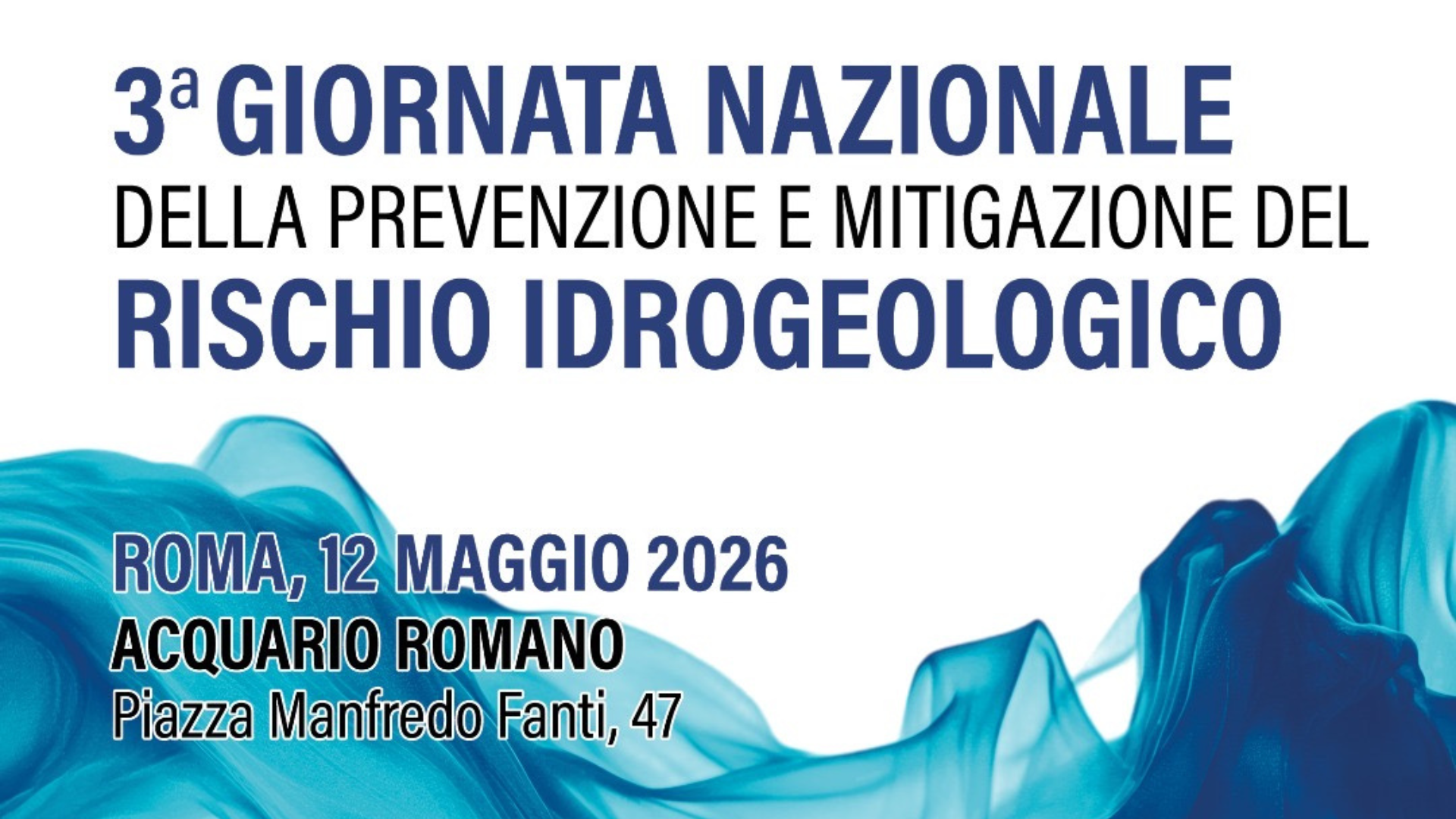 Fondazione Inarcassa alla 3ª Giornata Nazionale sulla prevenzione del rischio idrogeologico