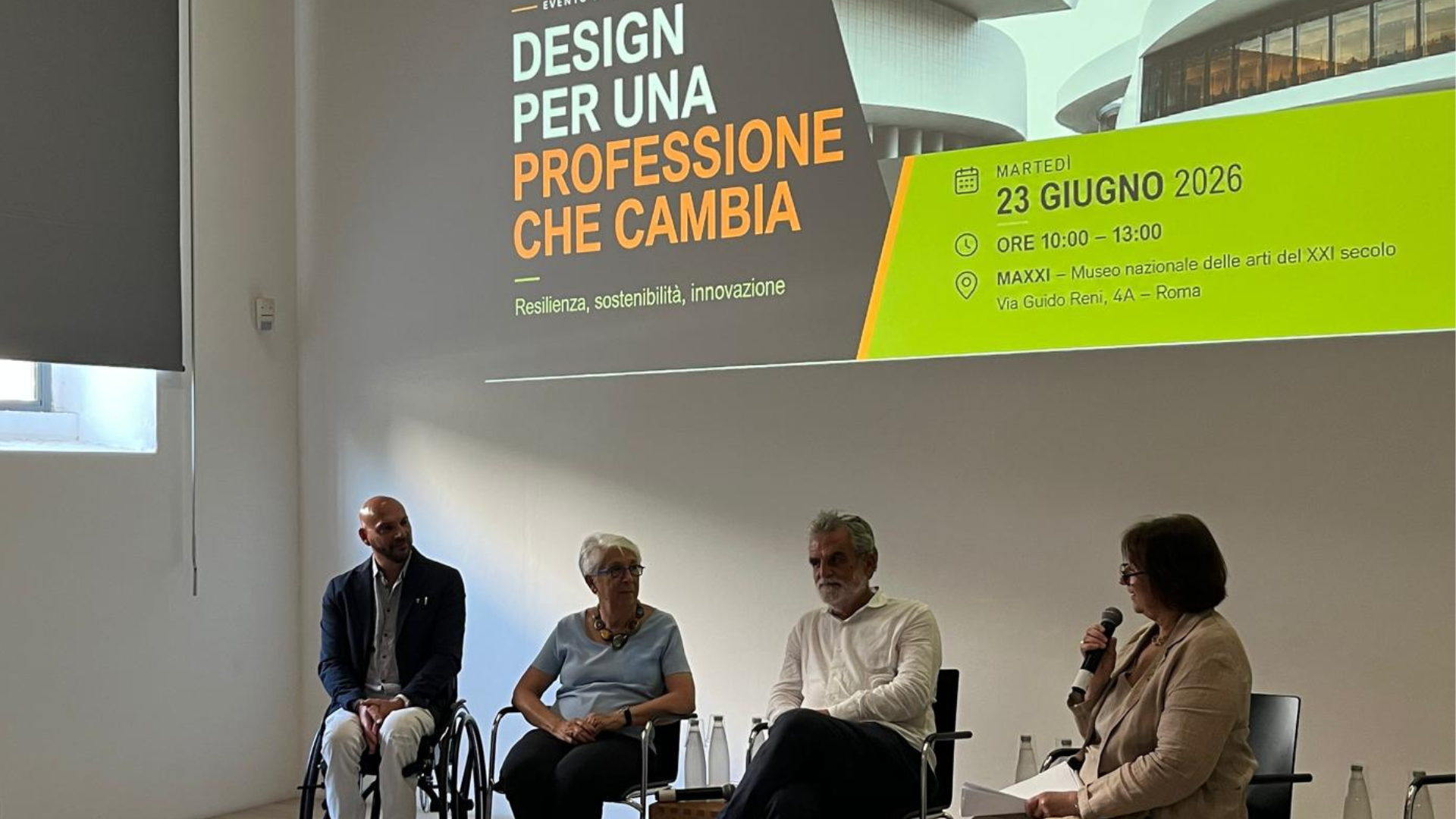 Design per una professione che cambia: resilienza, sostenibilità e innovazione al MAXXI
