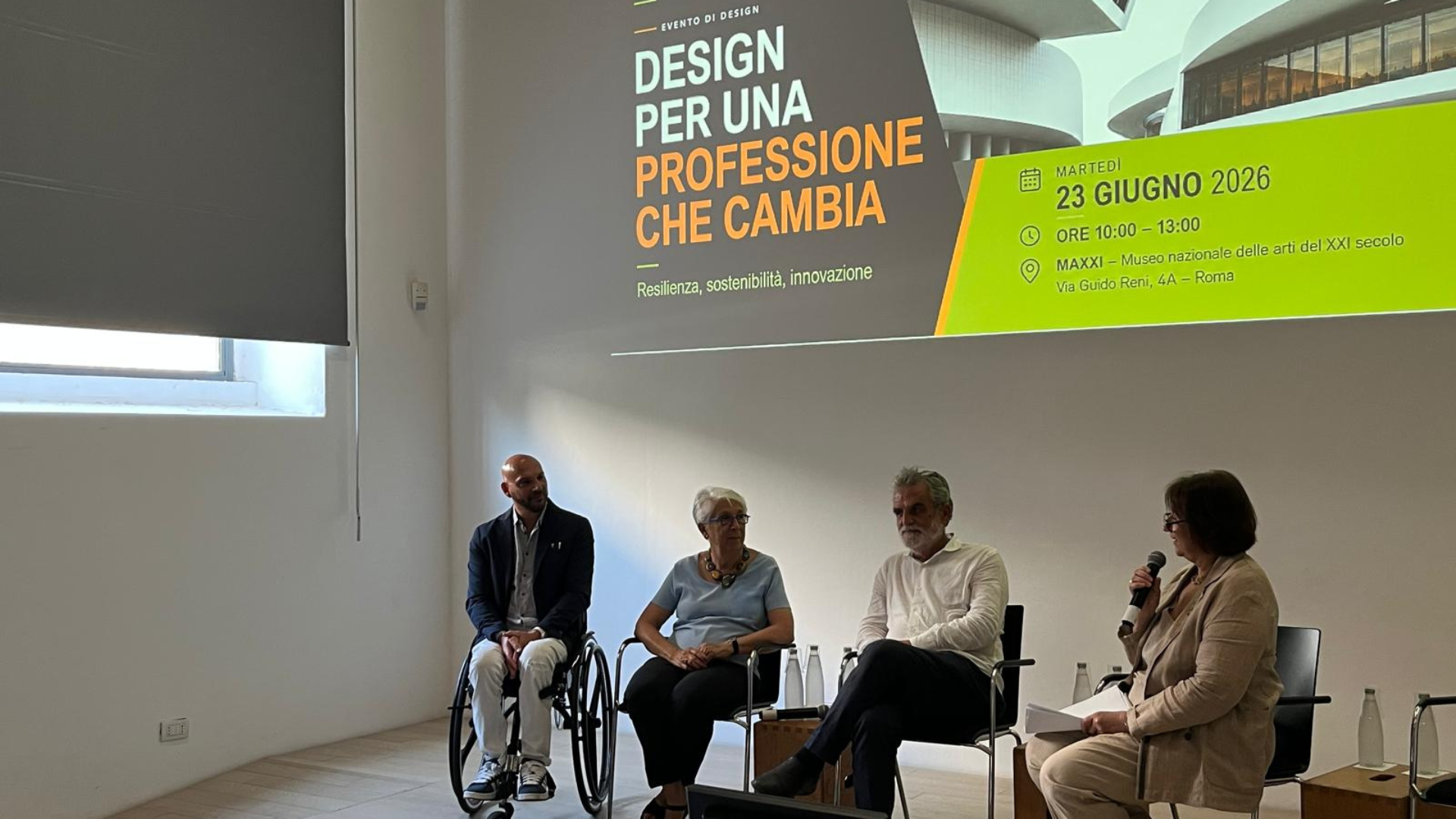 Design per una professione che cambia: resilienza, sostenibilità e innovazione al MAXXI