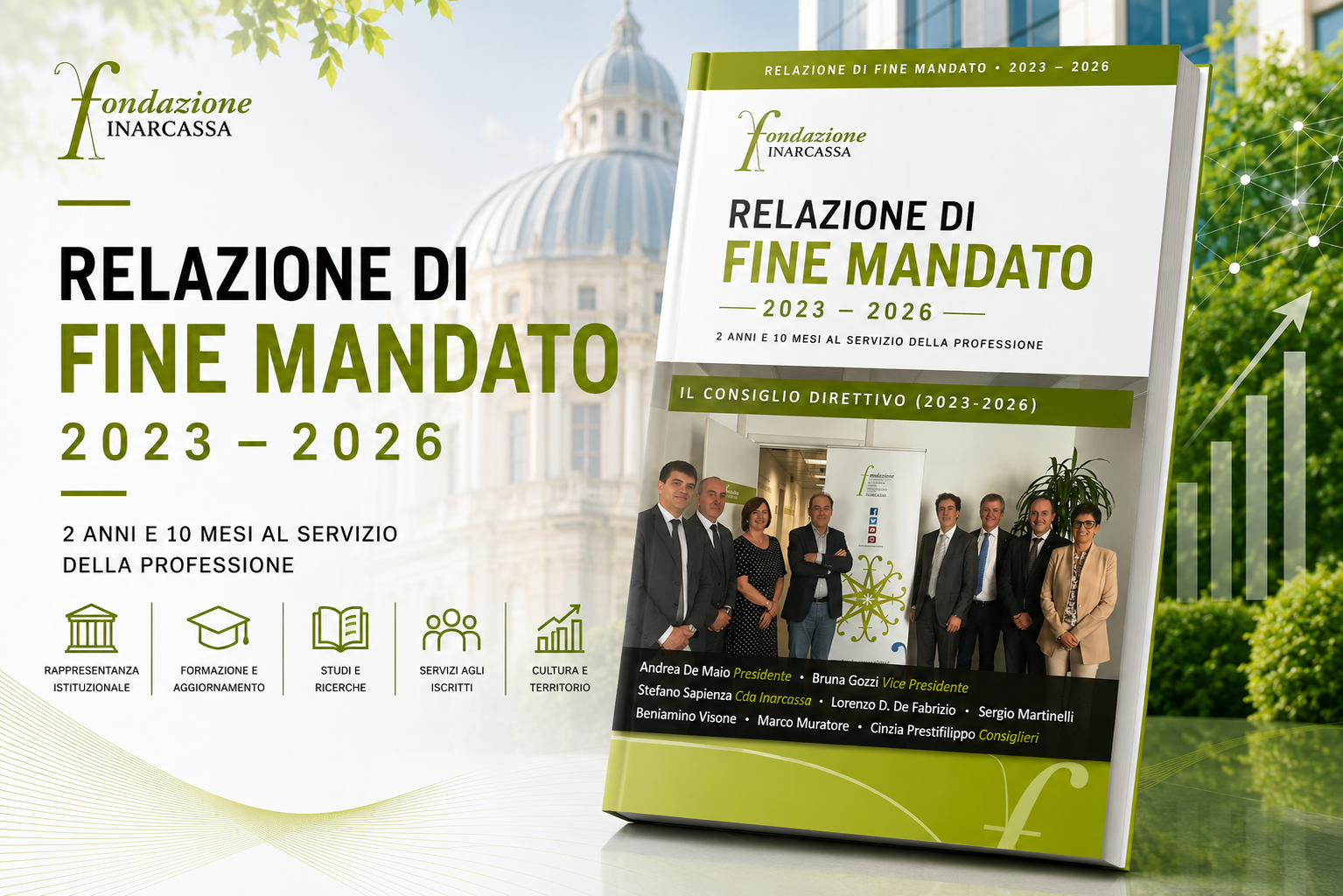 Fondazione Inarcassa: risultati, attività e prospettive del mandato 2023-2026
