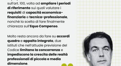 Correttivo al Codice dei Contratti: audizioni