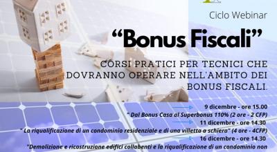 webinar bonus fiscali