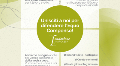 Equo compenso, è partita la Call to action