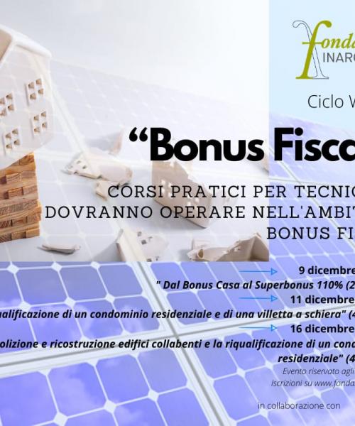 webinar bonus fiscali